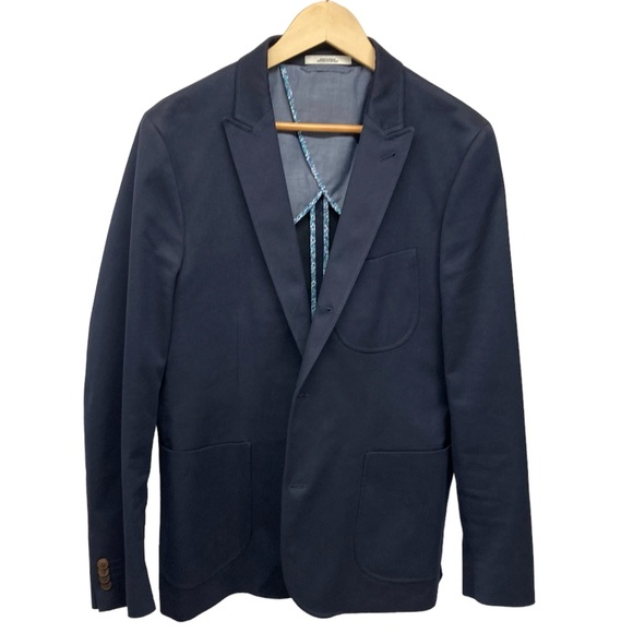 Lands’ End Blazer Jacket 42 Navy Blue  moving sale - Picture 4 of 8